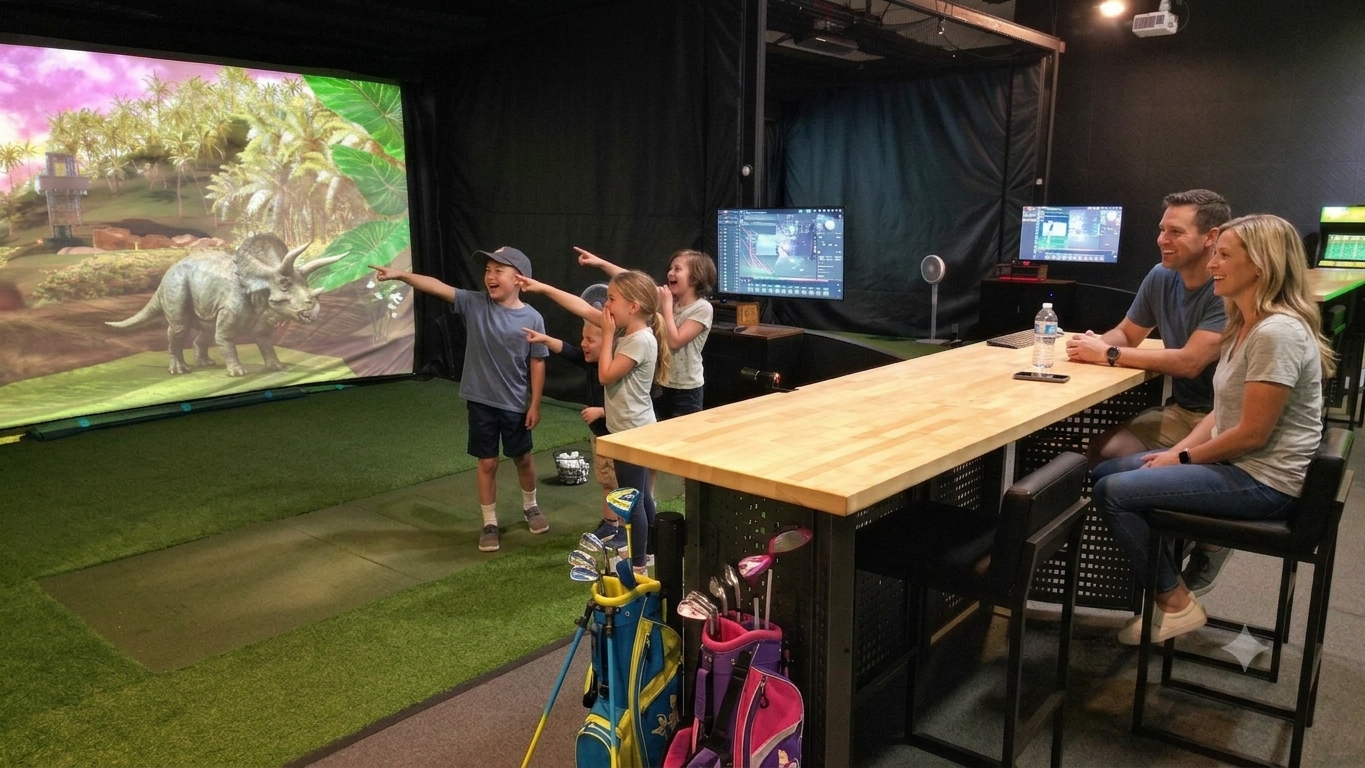 Guests at a BetterGolf community event night